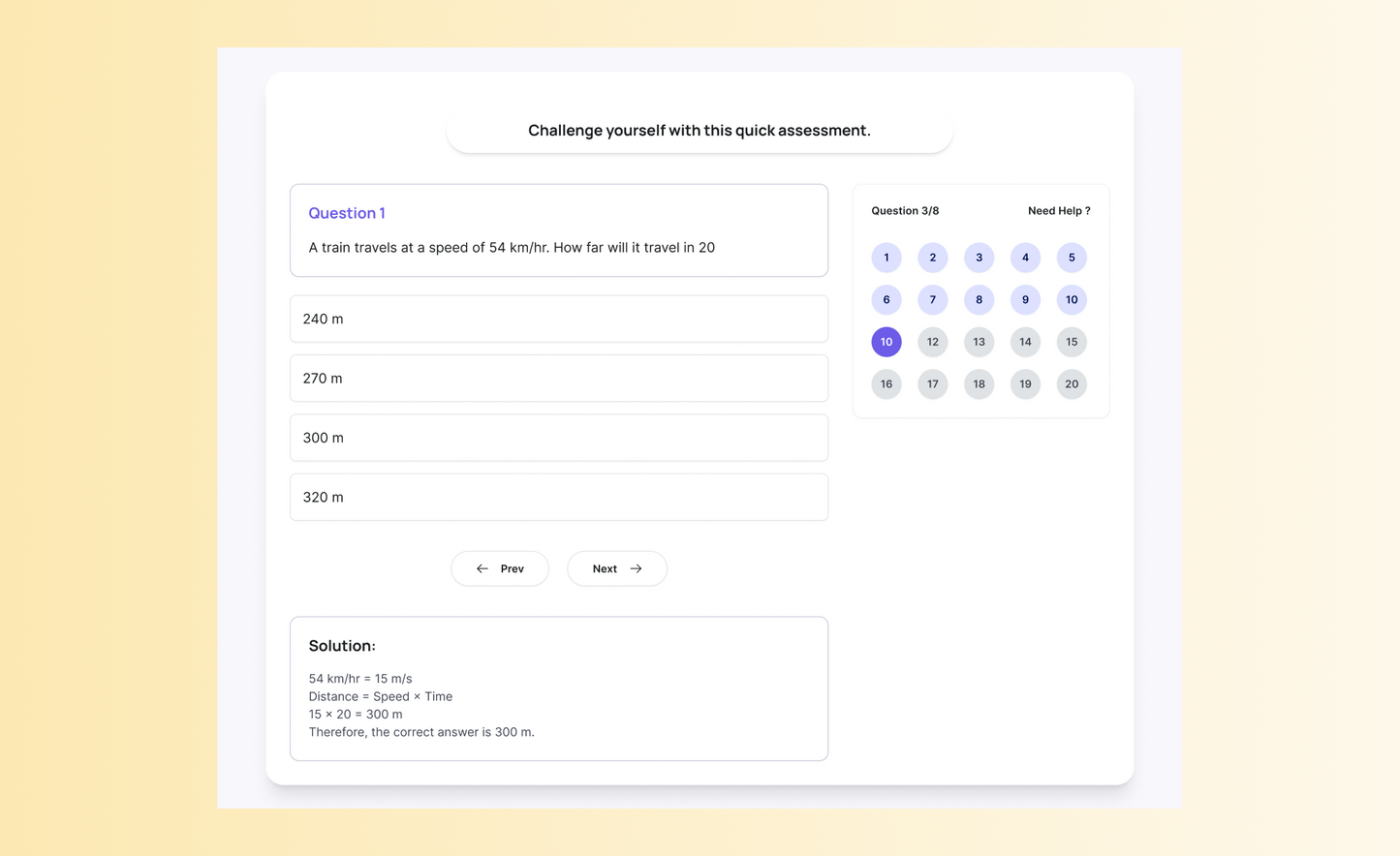 Quiz Landing Page 6