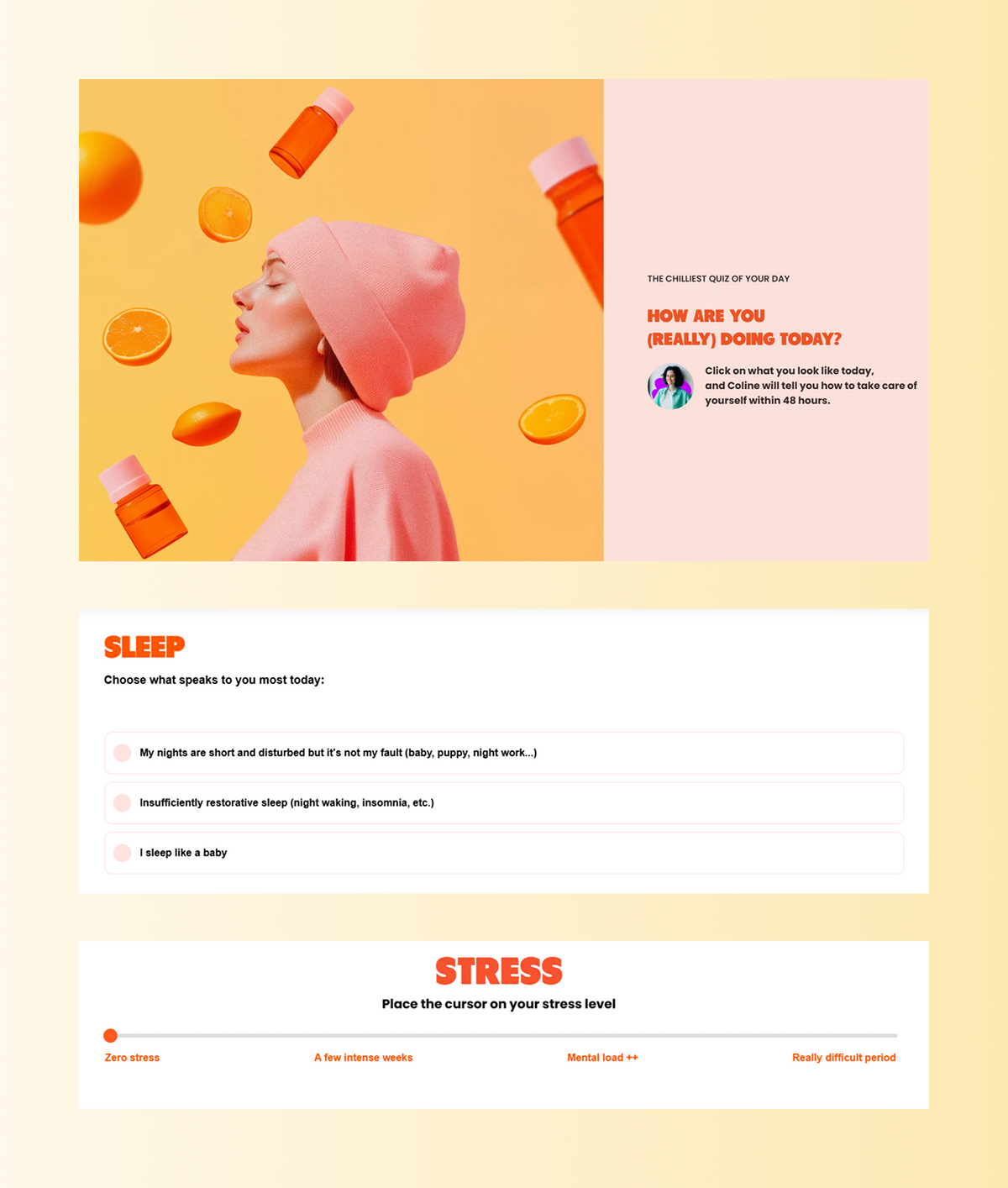 Quiz Landing Page