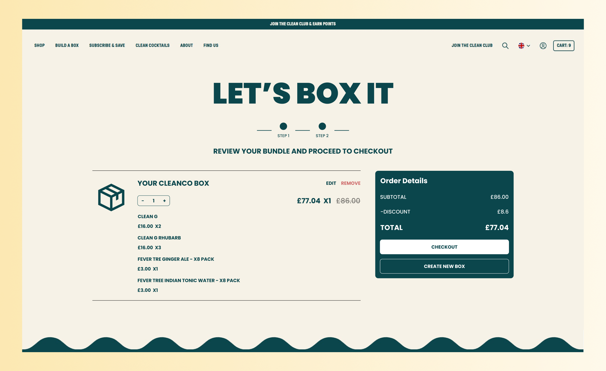 Cart Page 5