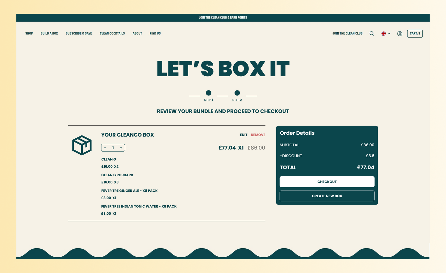 Cart Page 5