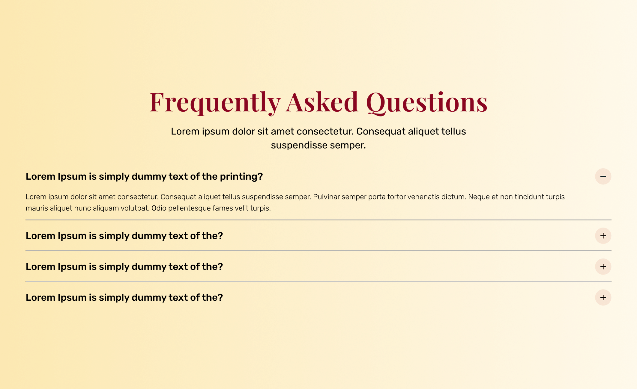 FAQs 2