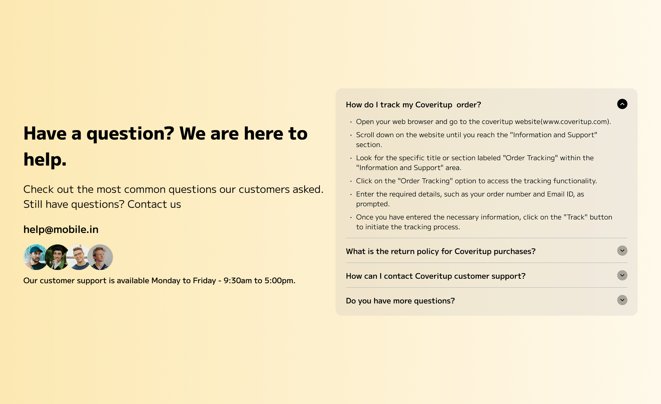 FAQs 4