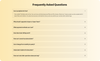 FAQs 7