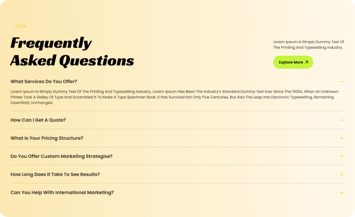 FAQs 8