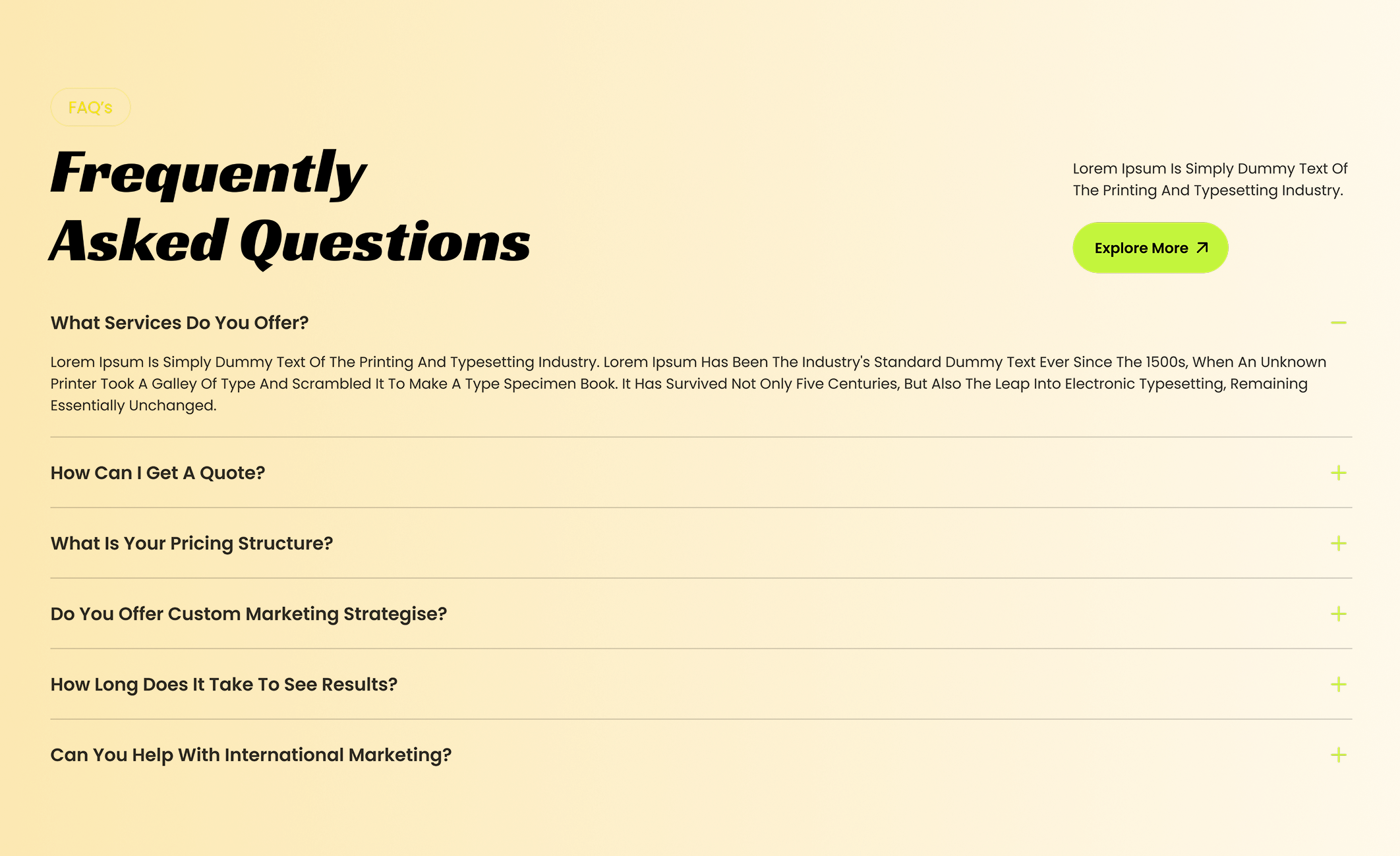 FAQs 8