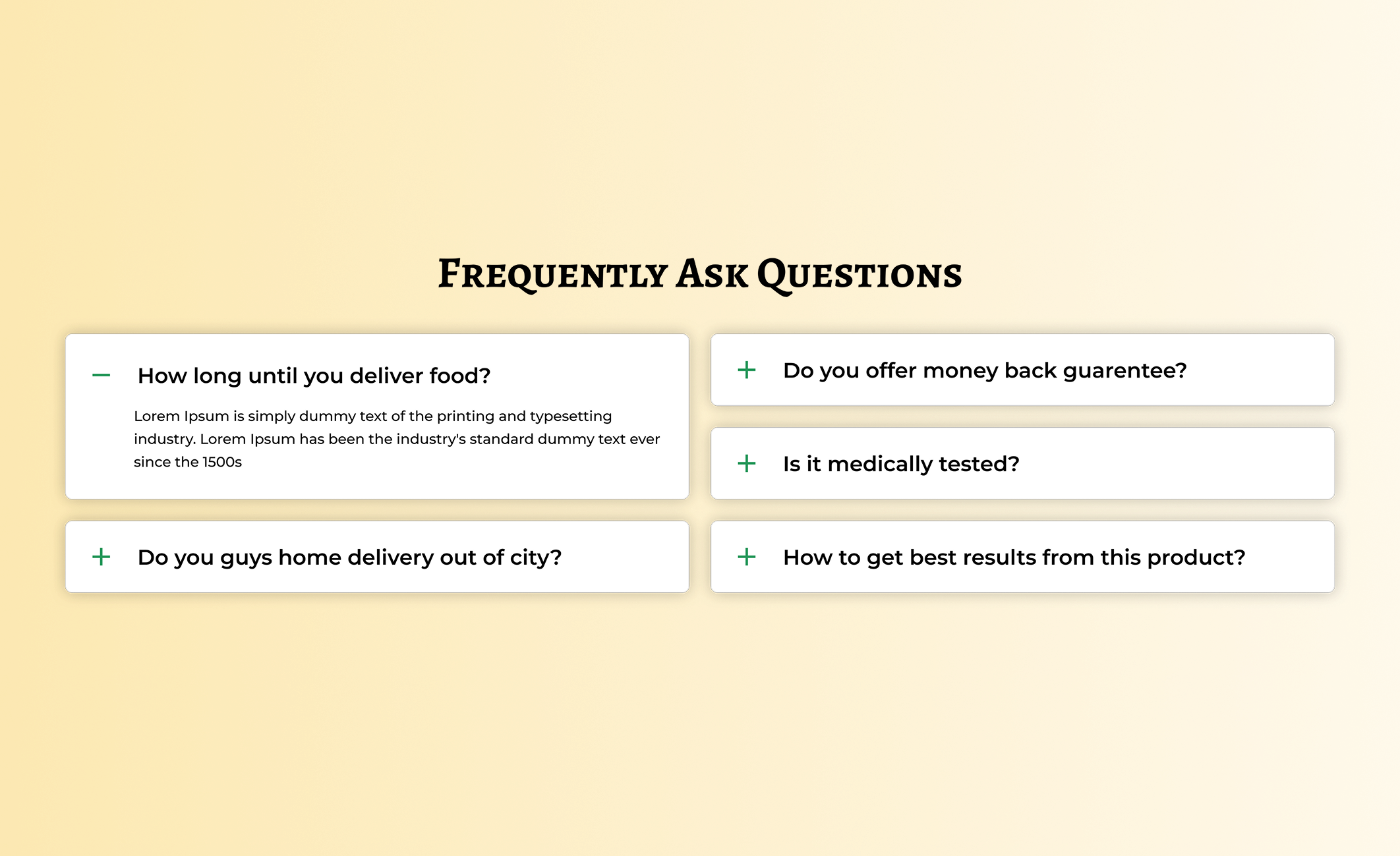 FAQs 9