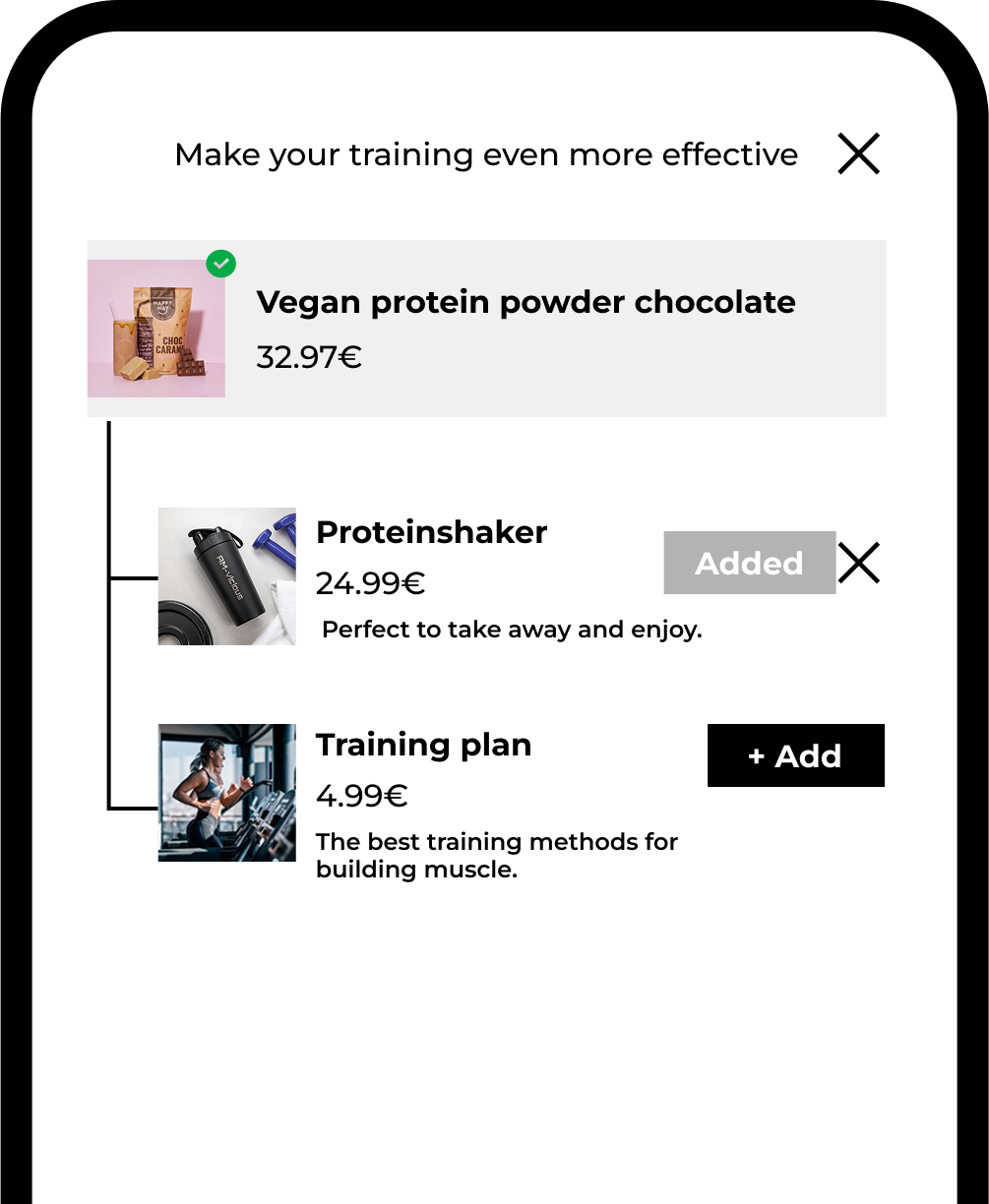 Candy Rack Upsell App