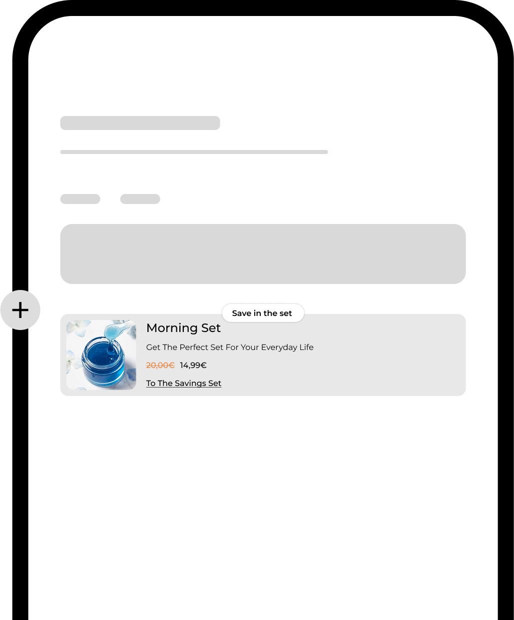Product pages Upsell Box