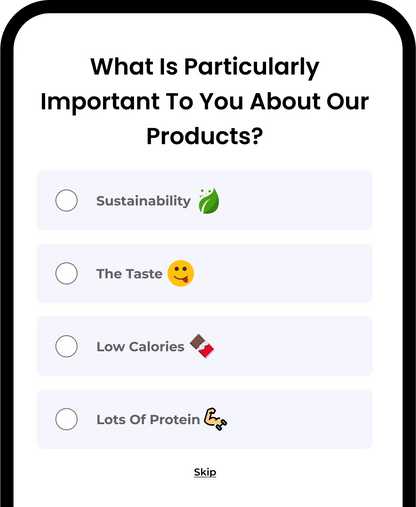 The most effective surveys for your store visitors