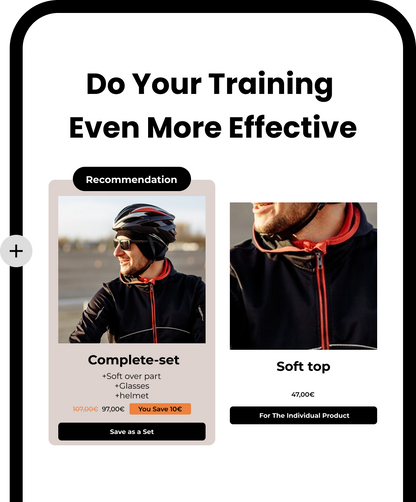 Product pages Upsell Section