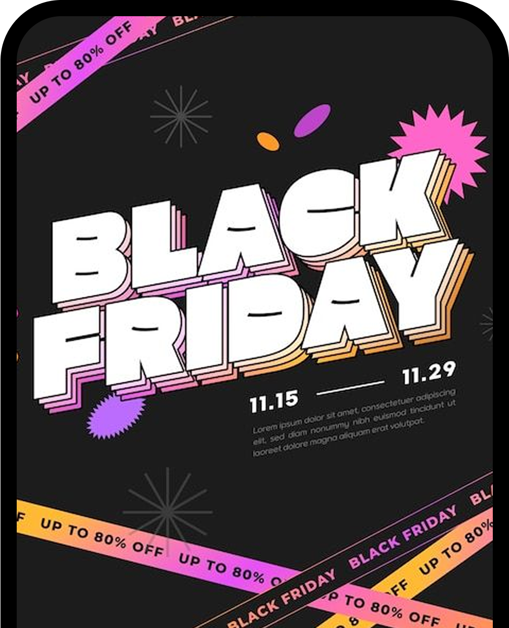 Black Friday campaign