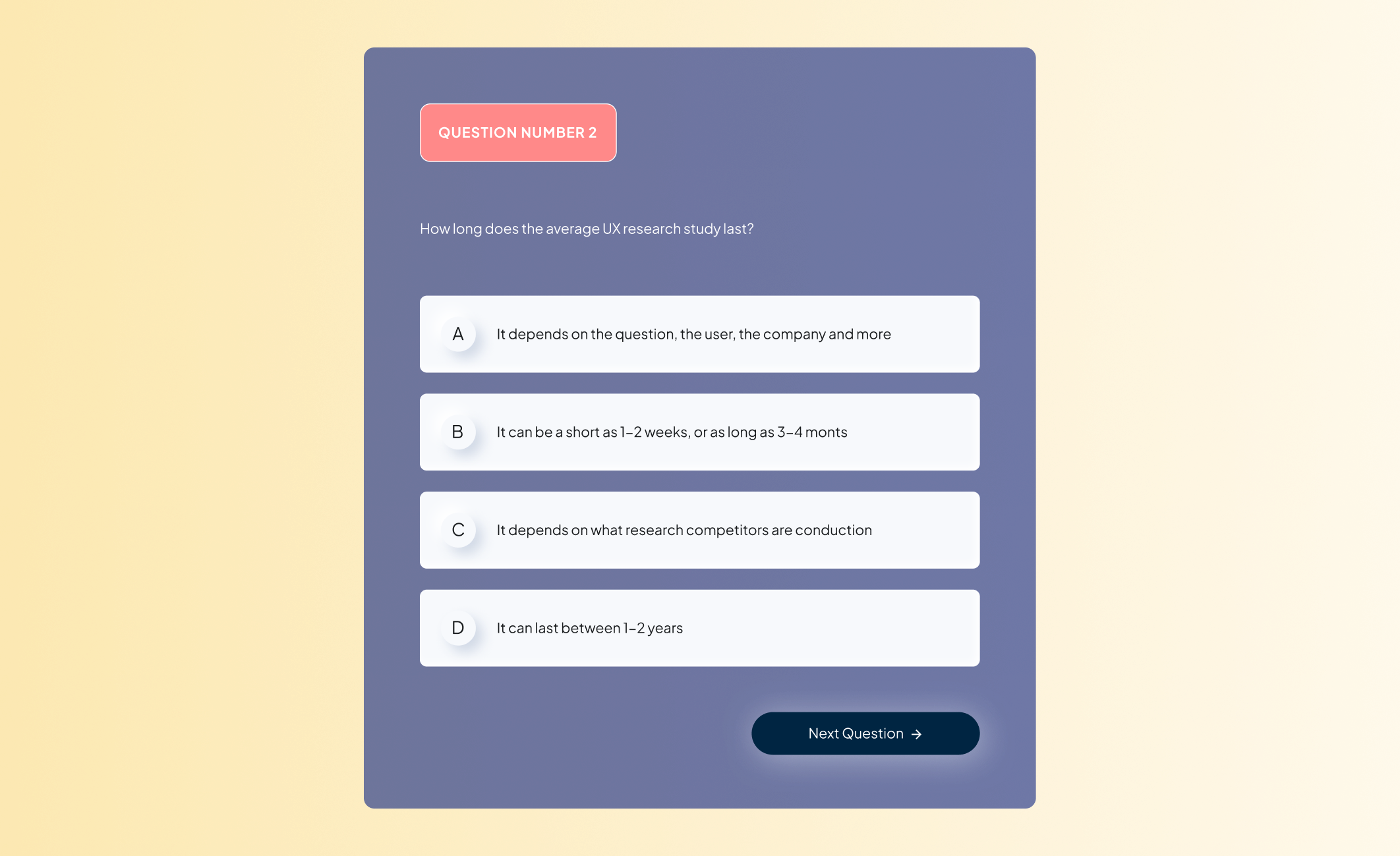 Quiz Landing Page 5