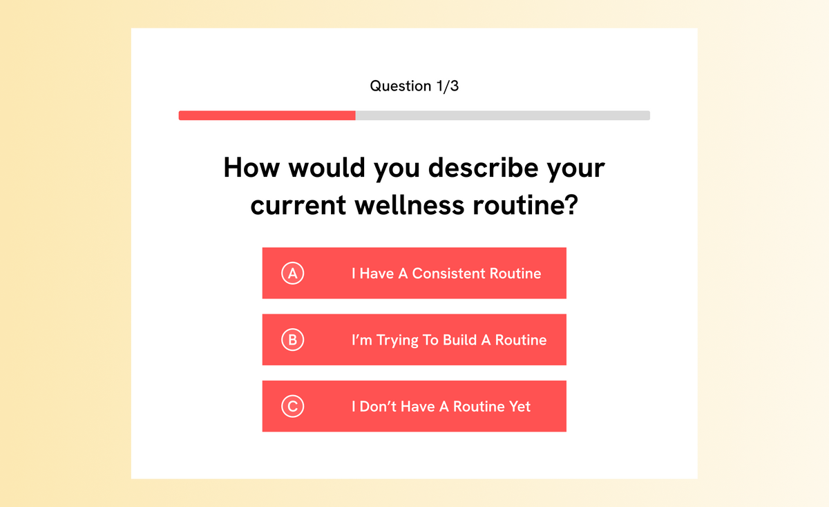 Quiz Landing Page 9