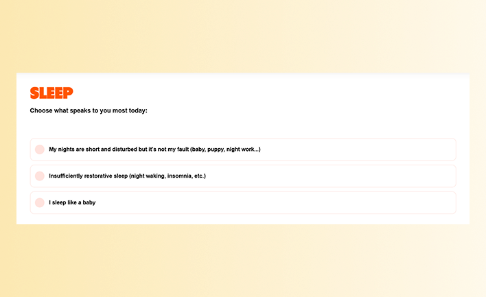 Quiz Landing Page 1
