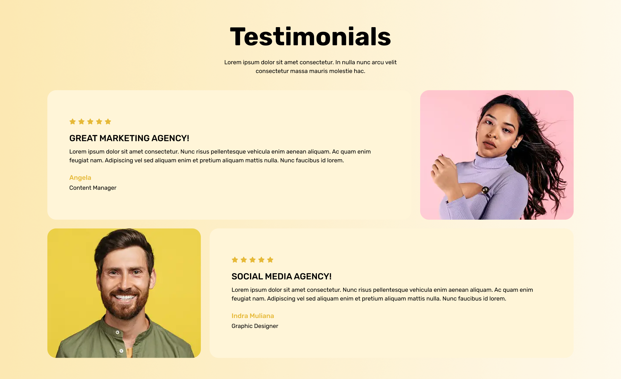 Testimonials 1